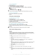 Предварительный просмотр 98 страницы Sony Xperia TL LT30at User Manual