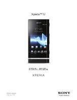 Sony Xperia U White Paper preview