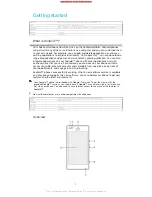 Preview for 8 page of Sony Xperia V User Manual