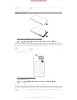 Preview for 10 page of Sony Xperia V User Manual