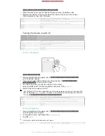 Preview for 12 page of Sony Xperia V User Manual