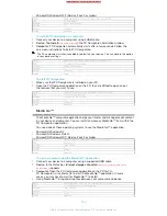 Preview for 190 page of Sony Xperia V User Manual