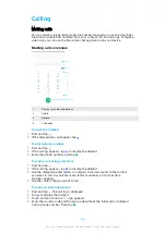 Предварительный просмотр 60 страницы Sony Xperia XZ1 Compact G8441 User Manual