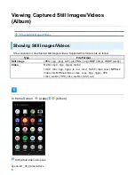 Preview for 124 page of Sony Xperia XZ1 User Manual