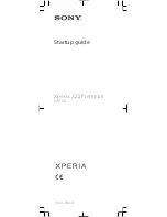 Preview for 4 page of Sony Xperia XZ2 Premium H8166 Startup Manual