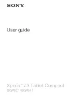 Sony Xperia Z2 SGP521 User Manual preview