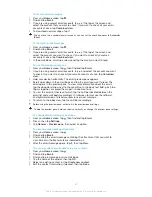 Preview for 47 page of Sony Xperia ZR M36h User Manual
