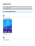 Предварительный просмотр 43 страницы Sony Xperia User Manual