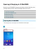 Предварительный просмотр 189 страницы Sony Xperia User Manual