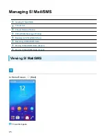 Предварительный просмотр 195 страницы Sony Xperia User Manual