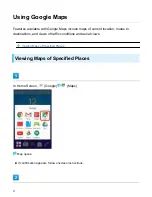 Предварительный просмотр 319 страницы Sony Xperia User Manual