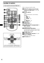 Предварительный просмотр 4 страницы Sony Xplod CDX-F7700 Operating Instructions Manual