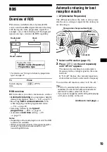 Предварительный просмотр 19 страницы Sony Xplod CDX-F7700 Operating Instructions Manual