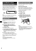 Предварительный просмотр 20 страницы Sony Xplod CDX-GT30W Operating Instructions Manual