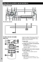 Предварительный просмотр 22 страницы Sony Xplod CDX-GT30W Operating Instructions Manual