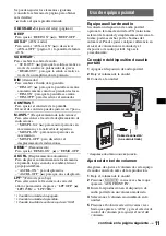 Предварительный просмотр 27 страницы Sony Xplod CDX-GT30W Operating Instructions Manual