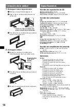 Предварительный просмотр 32 страницы Sony Xplod CDX-GT30W Operating Instructions Manual