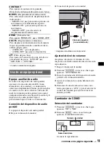 Предварительный просмотр 27 страницы Sony Xplod CDX-GT40W Operating Instructions Manual