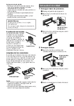 Предварительный просмотр 31 страницы Sony Xplod CDX-GT40W Operating Instructions Manual