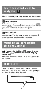 Preview for 9 page of Sony XPlod MEX-BT5000 Installation Manual