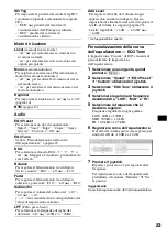 Preview for 121 page of Sony XPlod MEX-BT5000 Operating Instructions Manual