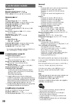 Preview for 128 page of Sony XPlod MEX-BT5000 Operating Instructions Manual