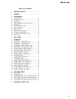 Preview for 3 page of Sony XPlod MEX-BT5000 Service Manual