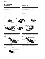 Preview for 4 page of Sony XR-1100 Service Manual