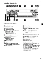 Предварительный просмотр 5 страницы Sony XR-1300R Operating Instructions Manual