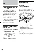 Предварительный просмотр 30 страницы Sony XR-1300R Operating Instructions Manual