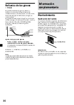 Предварительный просмотр 36 страницы Sony XR-1300R Operating Instructions Manual