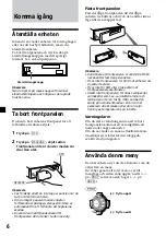 Предварительный просмотр 46 страницы Sony XR-1300R Operating Instructions Manual