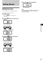 Предварительный просмотр 5 страницы Sony XR-1790 Operating Instructions Manual