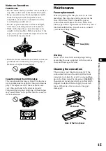 Предварительный просмотр 15 страницы Sony XR-1800R Operating Instructions Manual