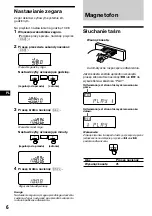 Предварительный просмотр 24 страницы Sony XR-1800R Operating Instructions Manual