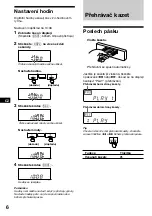 Предварительный просмотр 42 страницы Sony XR-1800R Operating Instructions Manual