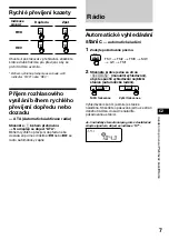 Предварительный просмотр 43 страницы Sony XR-1800R Operating Instructions Manual