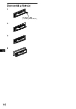 Предварительный просмотр 52 страницы Sony XR-1800R Operating Instructions Manual