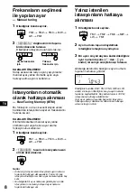 Предварительный просмотр 80 страницы Sony XR-1800R Operating Instructions Manual