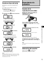 Предварительный просмотр 17 страницы Sony XR-1900 Operating Instructions Manual