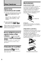 Предварительный просмотр 20 страницы Sony XR-1900 Operating Instructions Manual