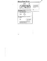 Предварительный просмотр 10 страницы Sony XR-2500 Operating Instructions Manual