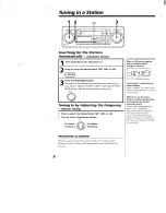 Предварительный просмотр 8 страницы Sony XR-2590 Operating Instructions Manual