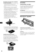 Preview for 20 page of Sony XR-2800 Operating Instructions Manual