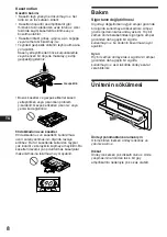 Preview for 44 page of Sony XR-2800 Operating Instructions Manual