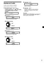 Предварительный просмотр 33 страницы Sony XR-3100R Operating Instructions Manual