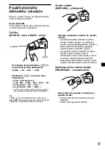 Preview for 43 page of Sony XR-3100R Operating Instructions Manual