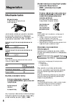 Preview for 60 page of Sony XR-3100R Operating Instructions Manual