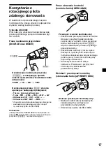 Preview for 69 page of Sony XR-3100R Operating Instructions Manual