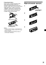 Preview for 75 page of Sony XR-3100R Operating Instructions Manual